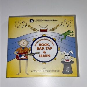 Hand Writing Without Tears Rock, Rap, Tap and Learn CD Homeschool Resource